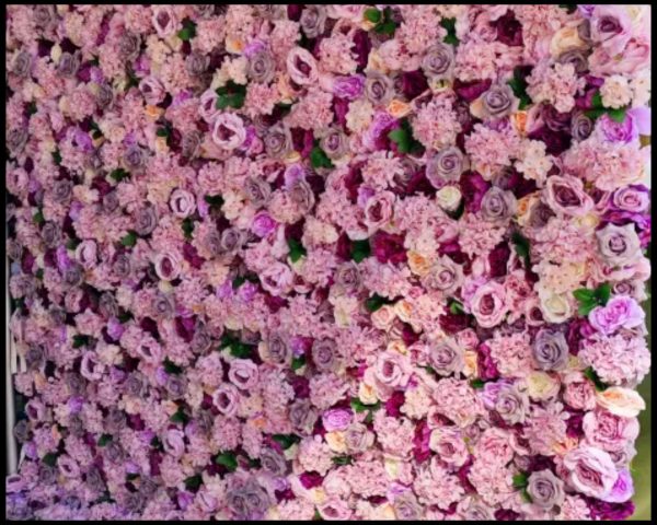 Flower wall hire 4