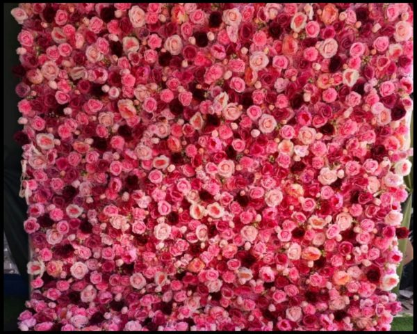 Flower wall hire 5