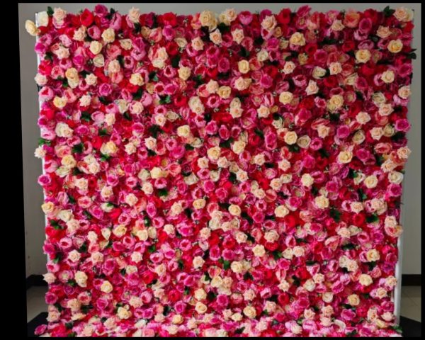 Flower wall hire